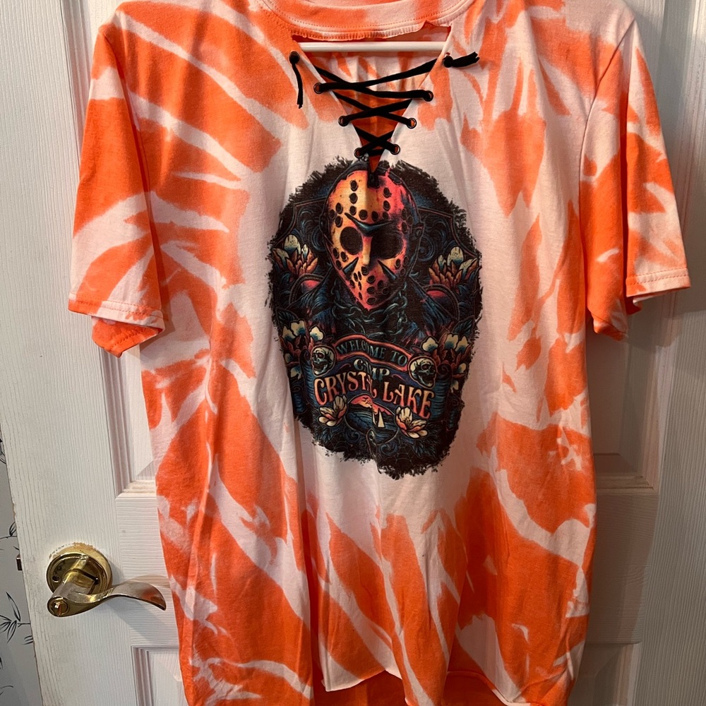Friday the 13th Jason Tie Dye T shirt